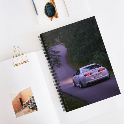 Toyota Supra Mk4 Automotive Spiral Notebook #010 - Throttle Designs