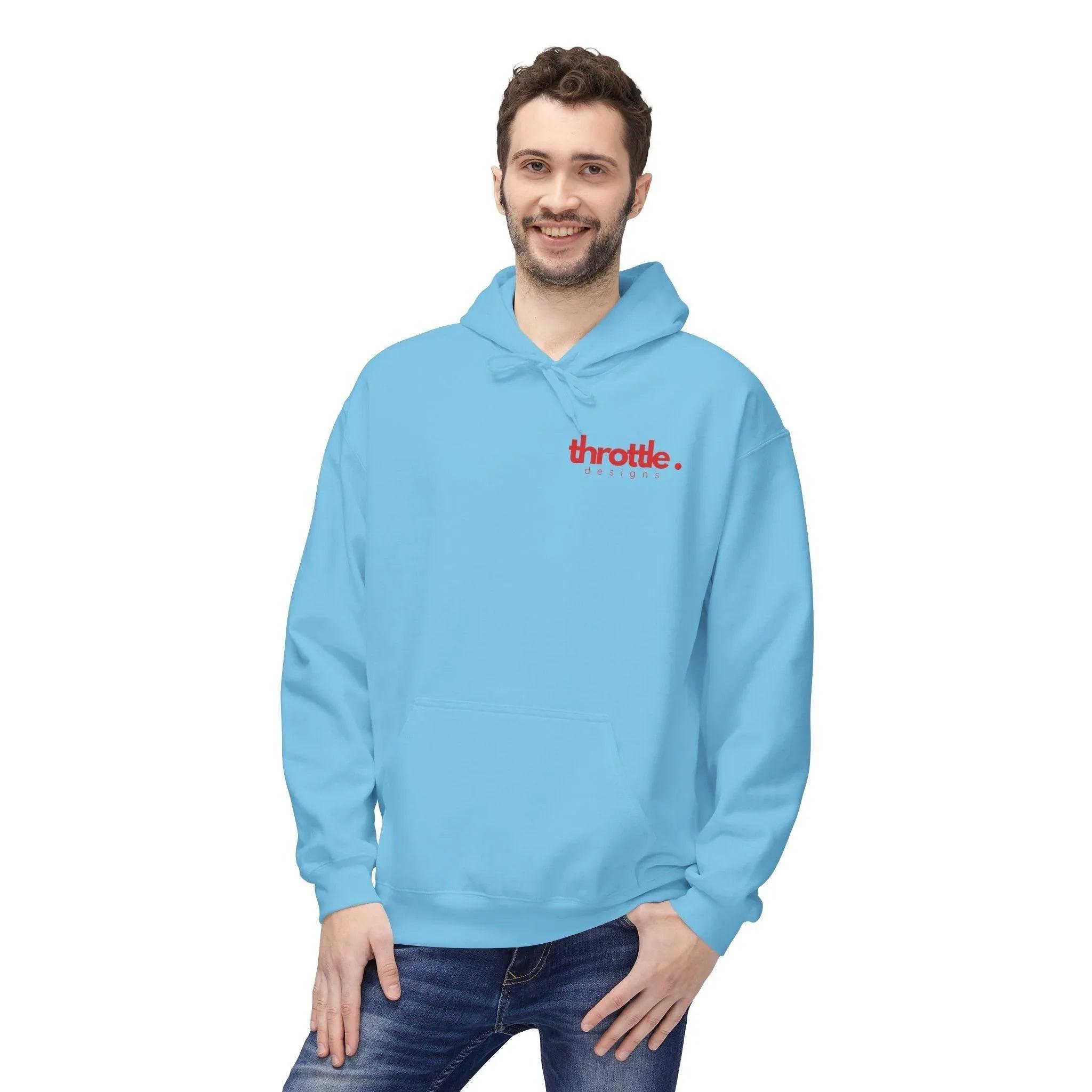 BMW Inspired S1000RR Monza Italia Fleece Hoodie Red Edition for Riders