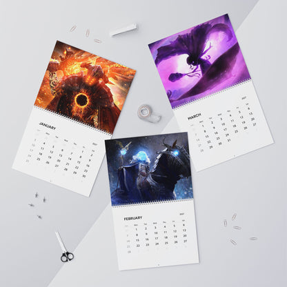 2027 Fantasy Art Calendar – Imaginative Characters, Magical Realms & Dream World Artwork