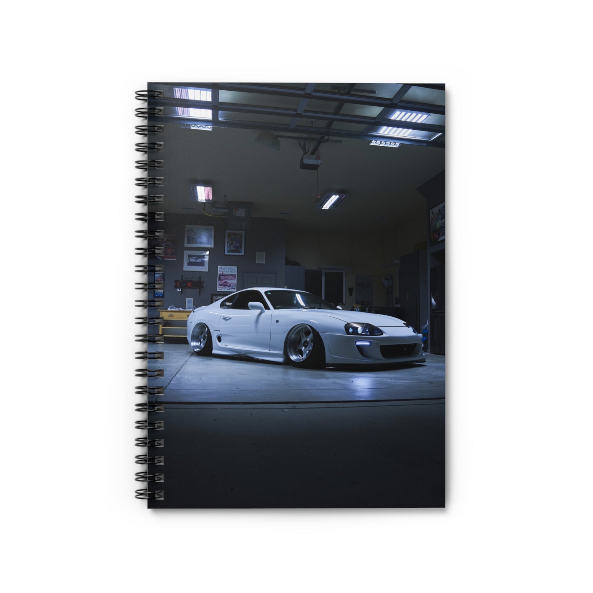 Toyota Supra Mk4 Automotive Spiral Notebook #011 - Throttle Designs