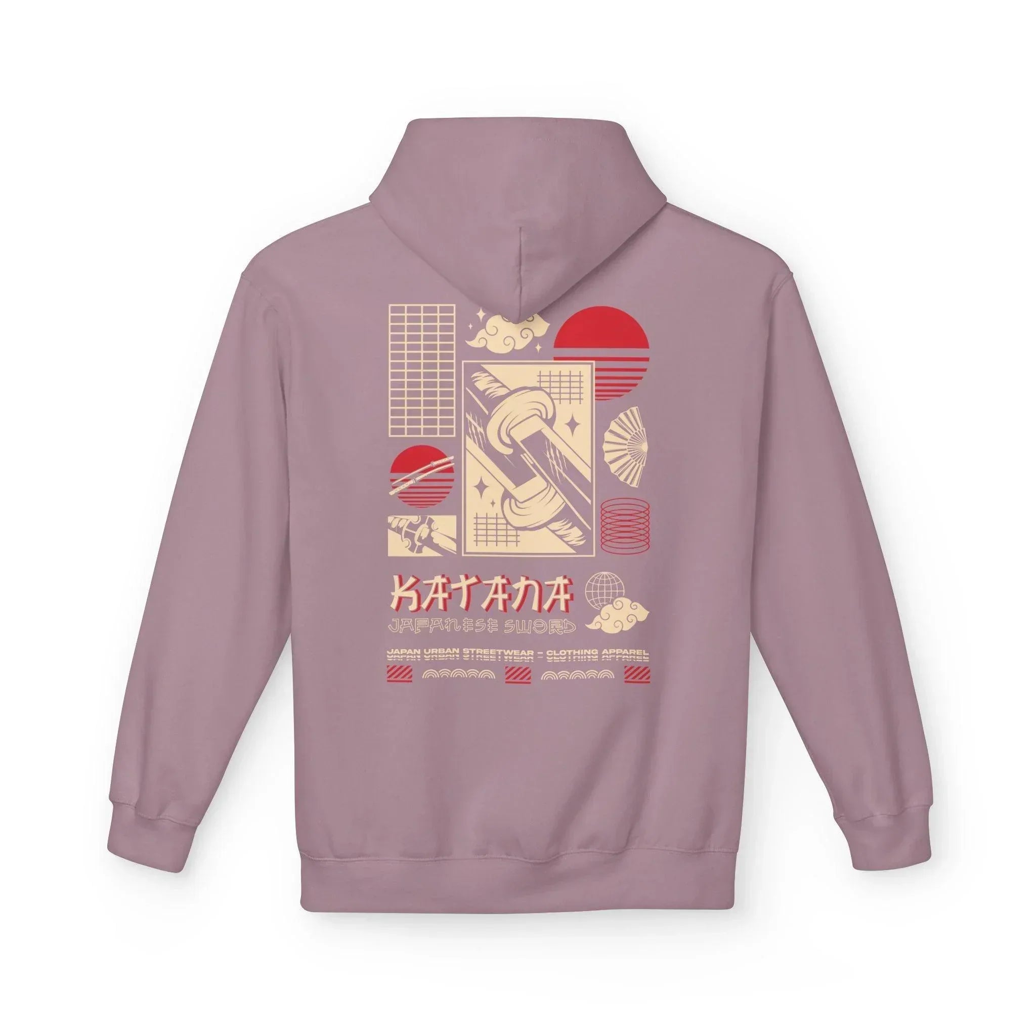 Ultimate "Katana" Japanese Fleece Hoodie for Stylish Streetwear Enthusiasts