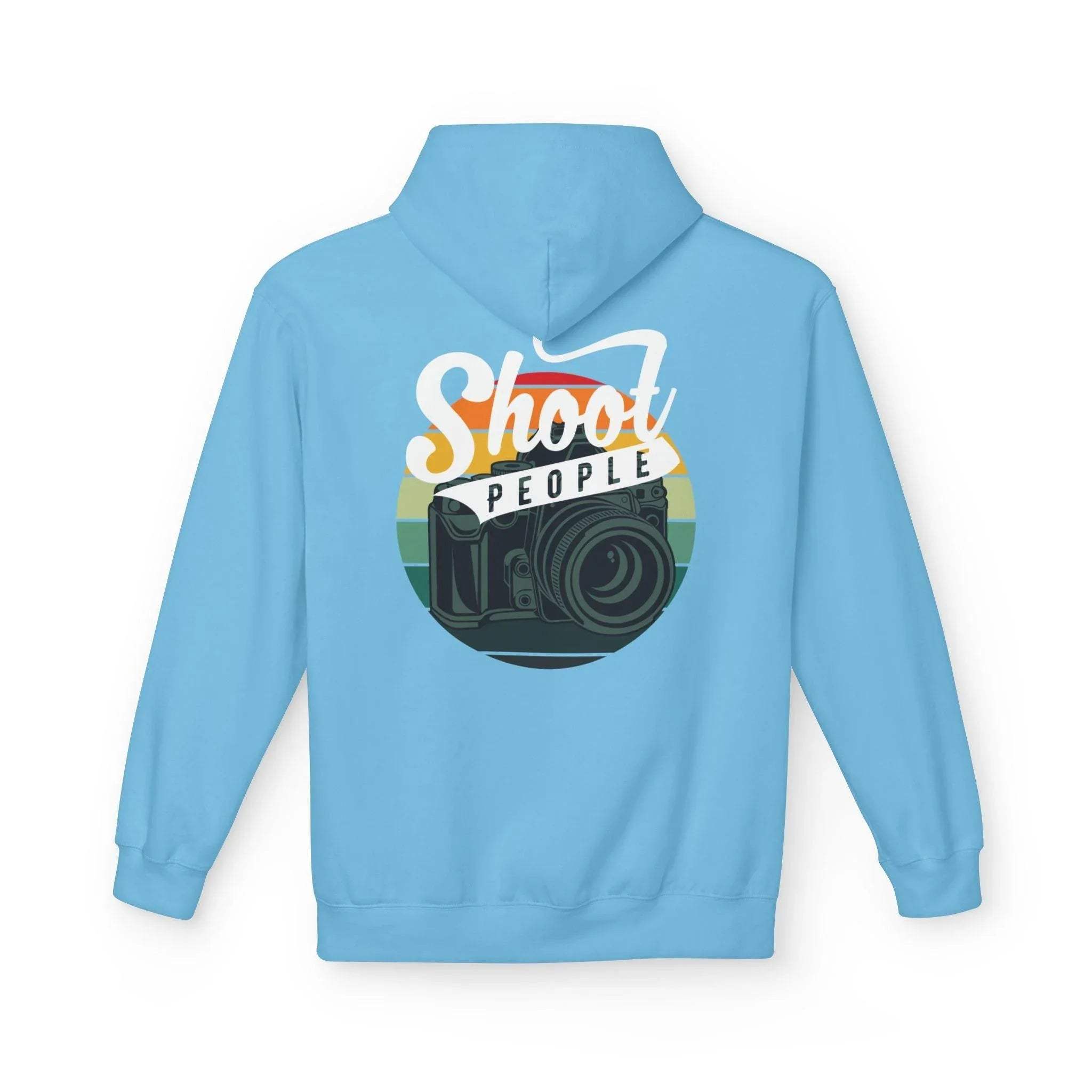 Creative Photographer's "Shoot People" Fleece Hoodie for Ultimate Comfort and Style