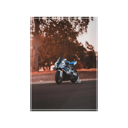 BMW S1000RR HP4 Motorcycle Acrylic Photo Block #004 - Throttle Designs