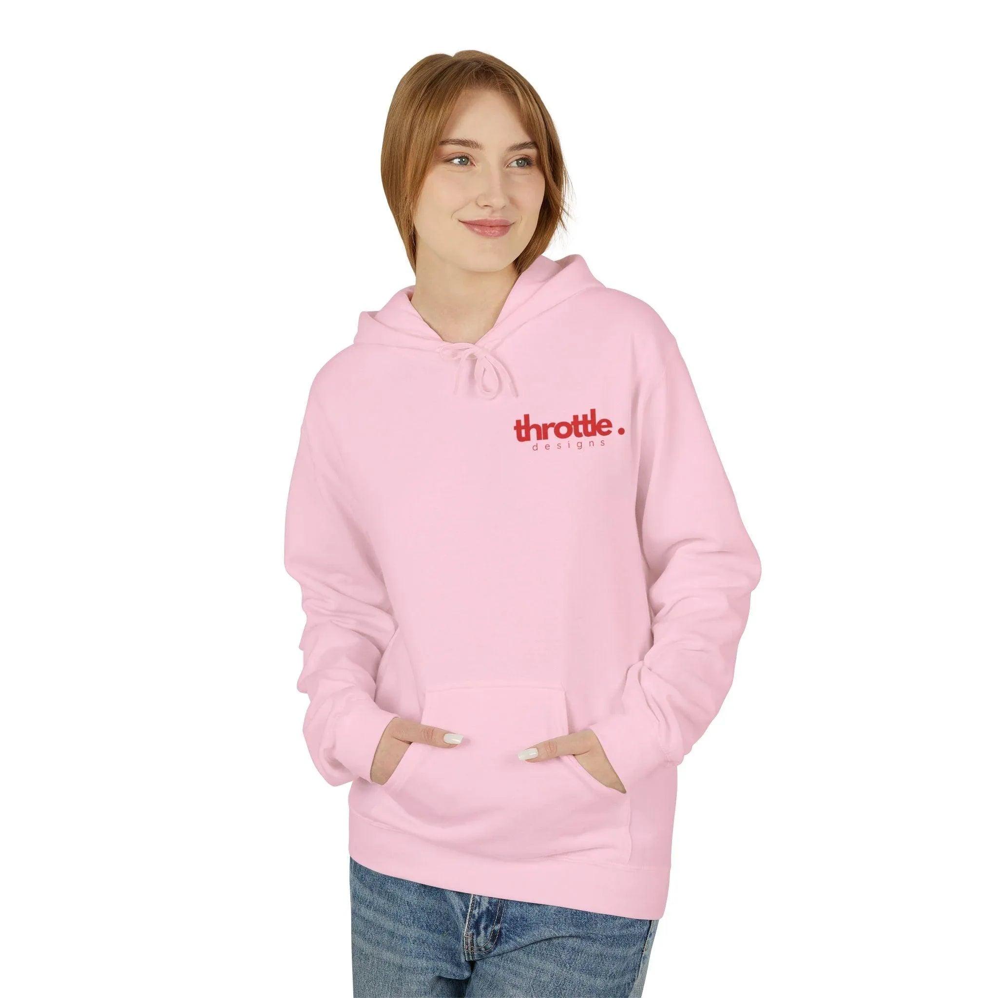 BMW Inspired S1000RR Monza Italia Fleece Hoodie Red Edition for Riders