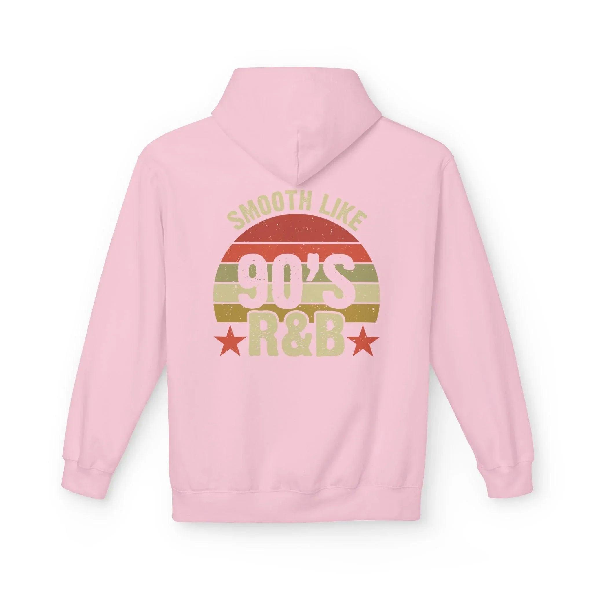 Retro Vibes Fleece Hoodie - Embrace the Comfort of 90's R&B Style