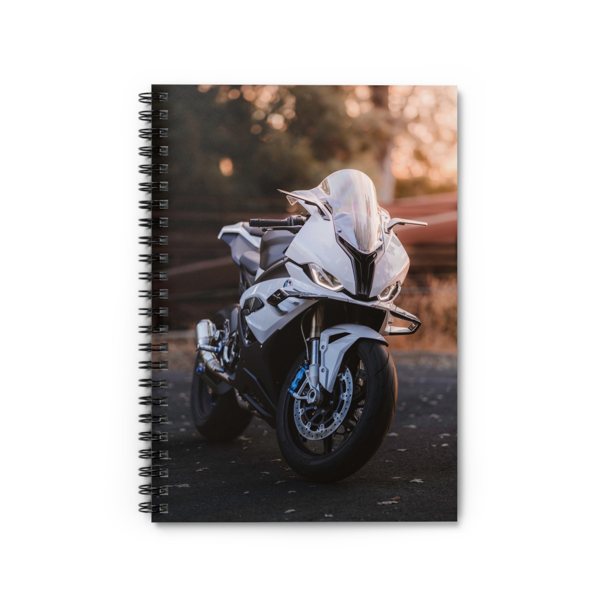 BMW S1000RR Motorcycle Spiral Notebook #105 - Throttle Designs