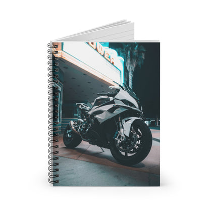 BMW S1000RR Motorcycle Spiral Notebook #096 - Throttle Designs