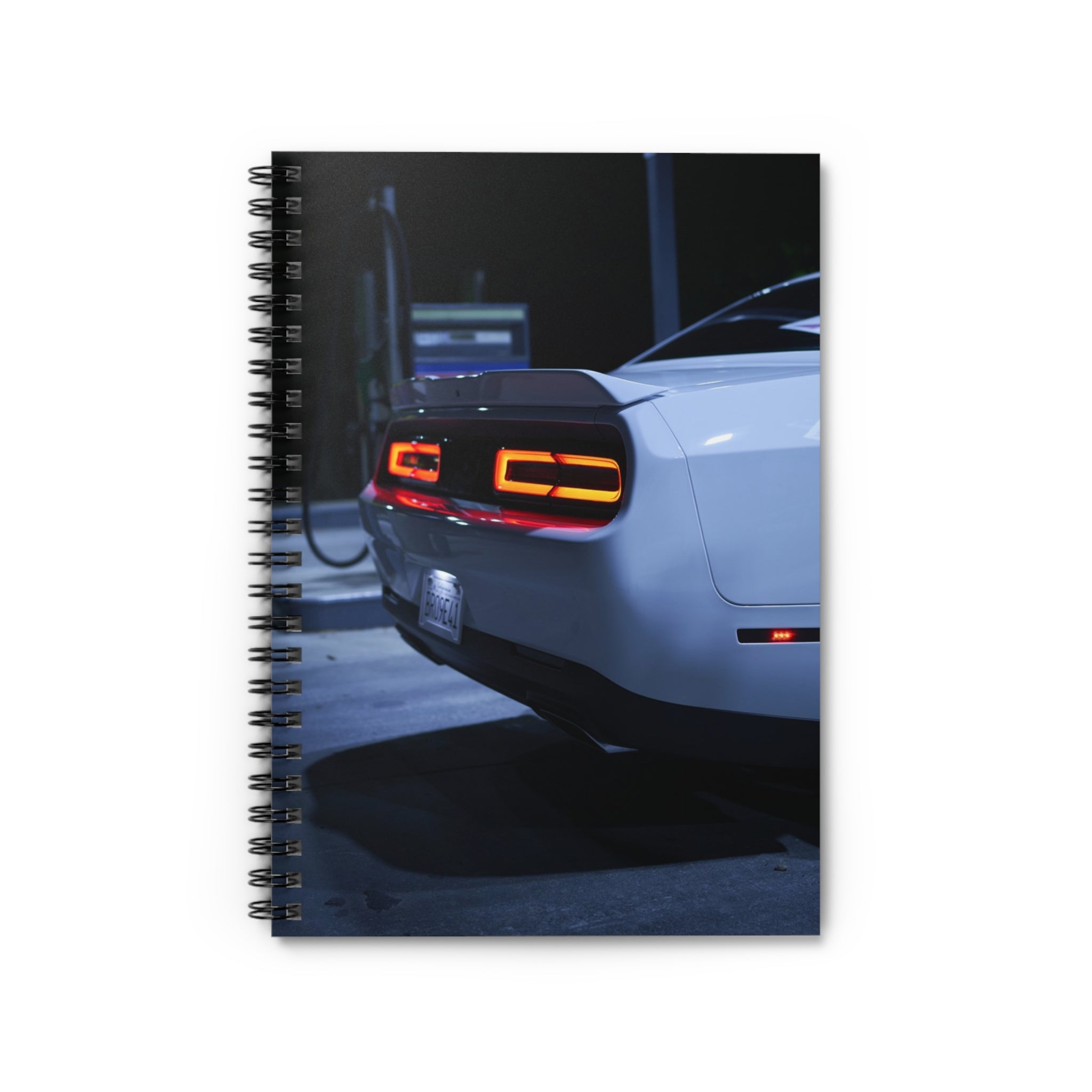 Dodge Challenger Automotive Spiral Notebook #001 - Throttle Designs