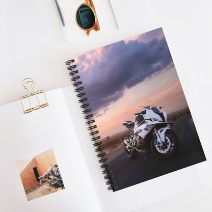 BMW S1000RR Motorcycle Spiral Notebook #114 - Throttle Designs