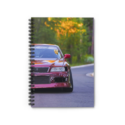 Toyota Chaser Automotive Spiral Notebook #003 - Throttle Designs