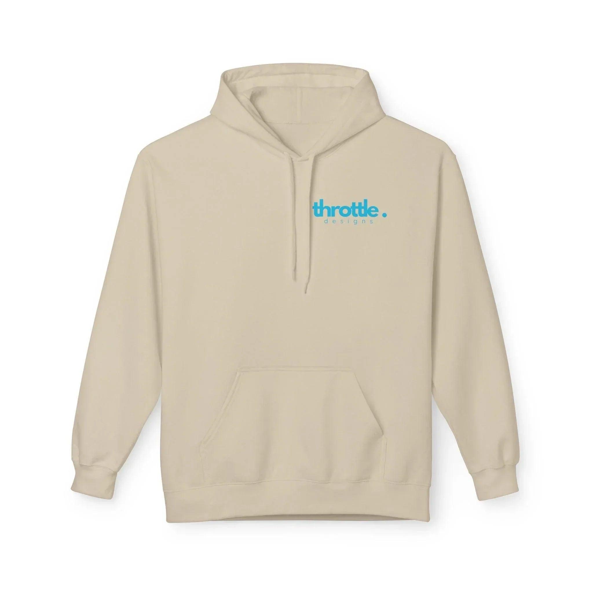 Artistic Vibes Fleece Hoodie with Headphone Design - Ultimate Comfort & Style