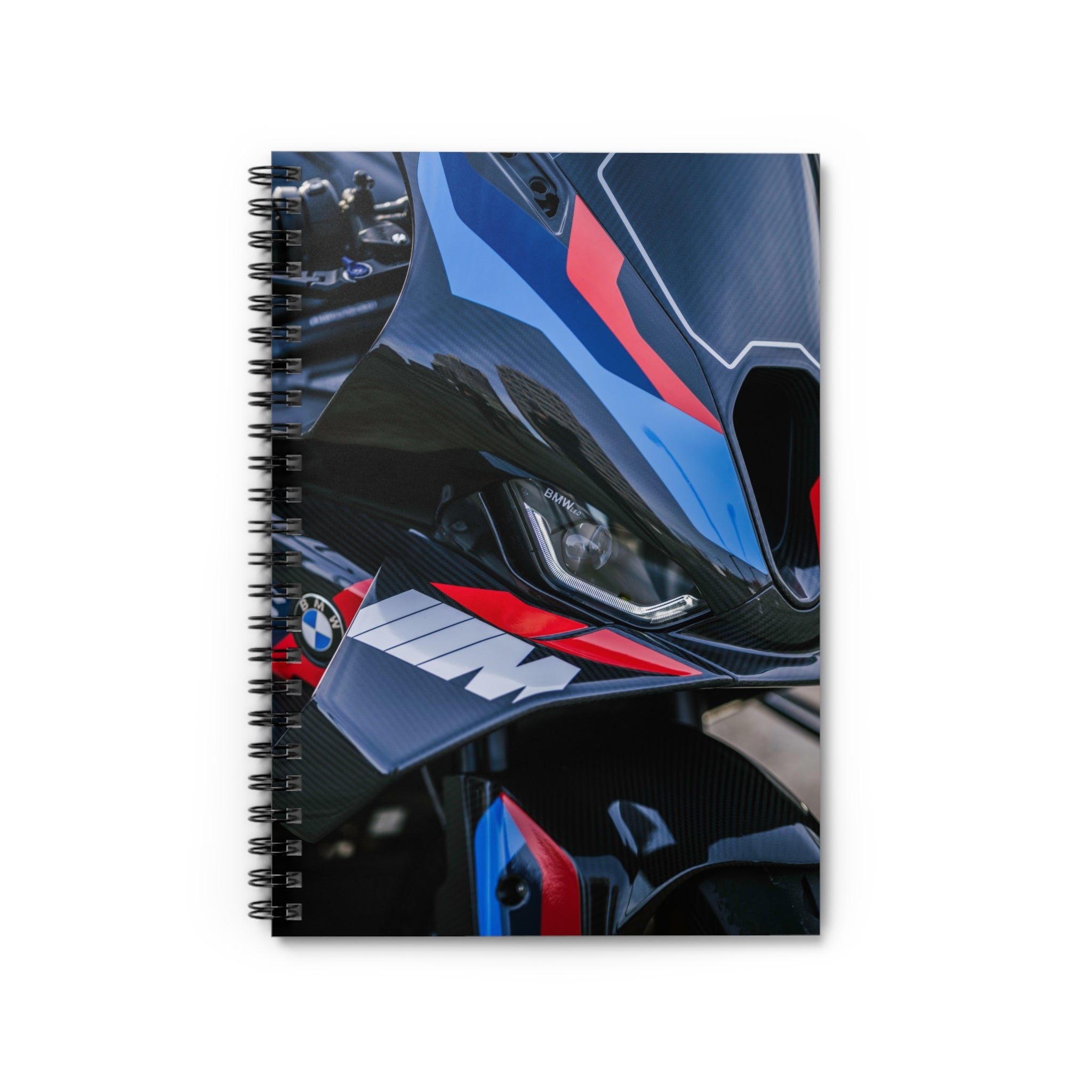 BMW M1000RR Motorcycle Spiral Notebook #001 - Throttle Designs