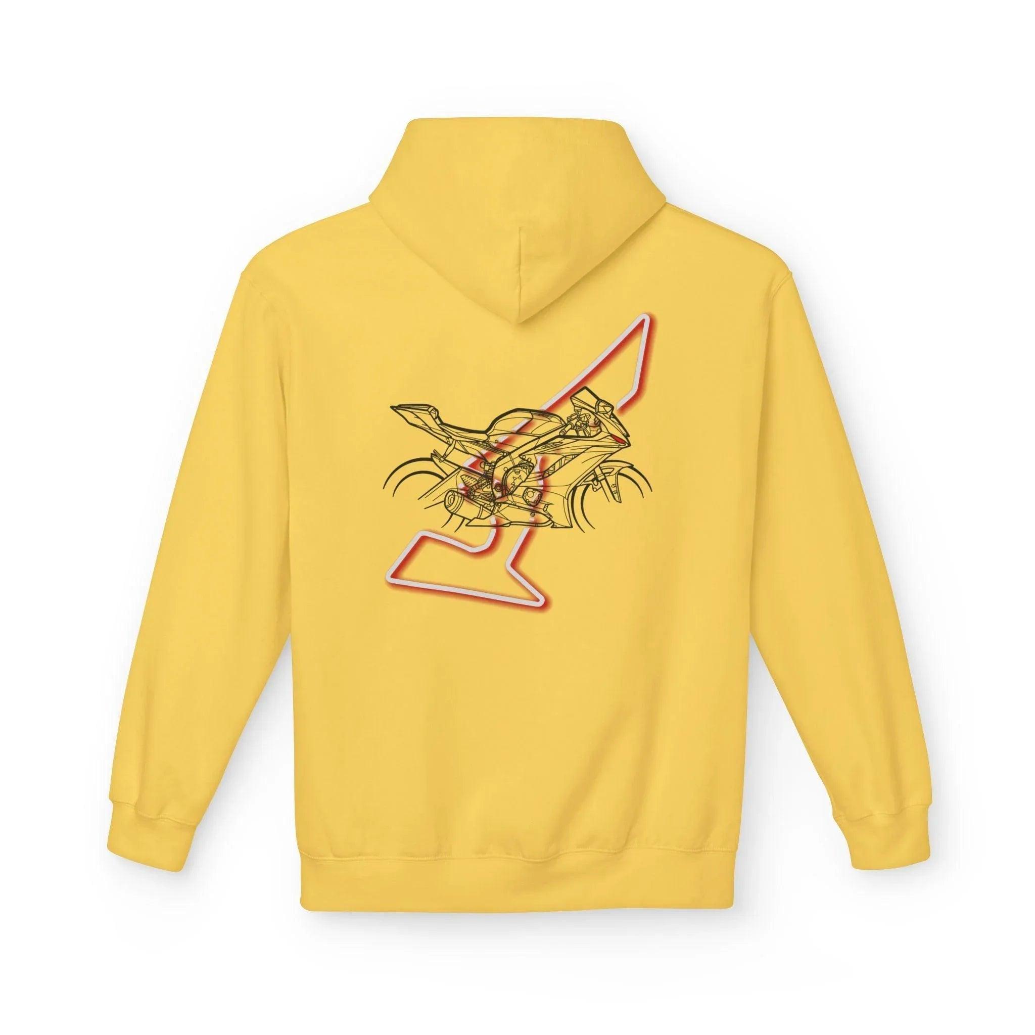 Yamaha R6 Red Eyes Hoodie - Ultimate Comfort for Racing Fans