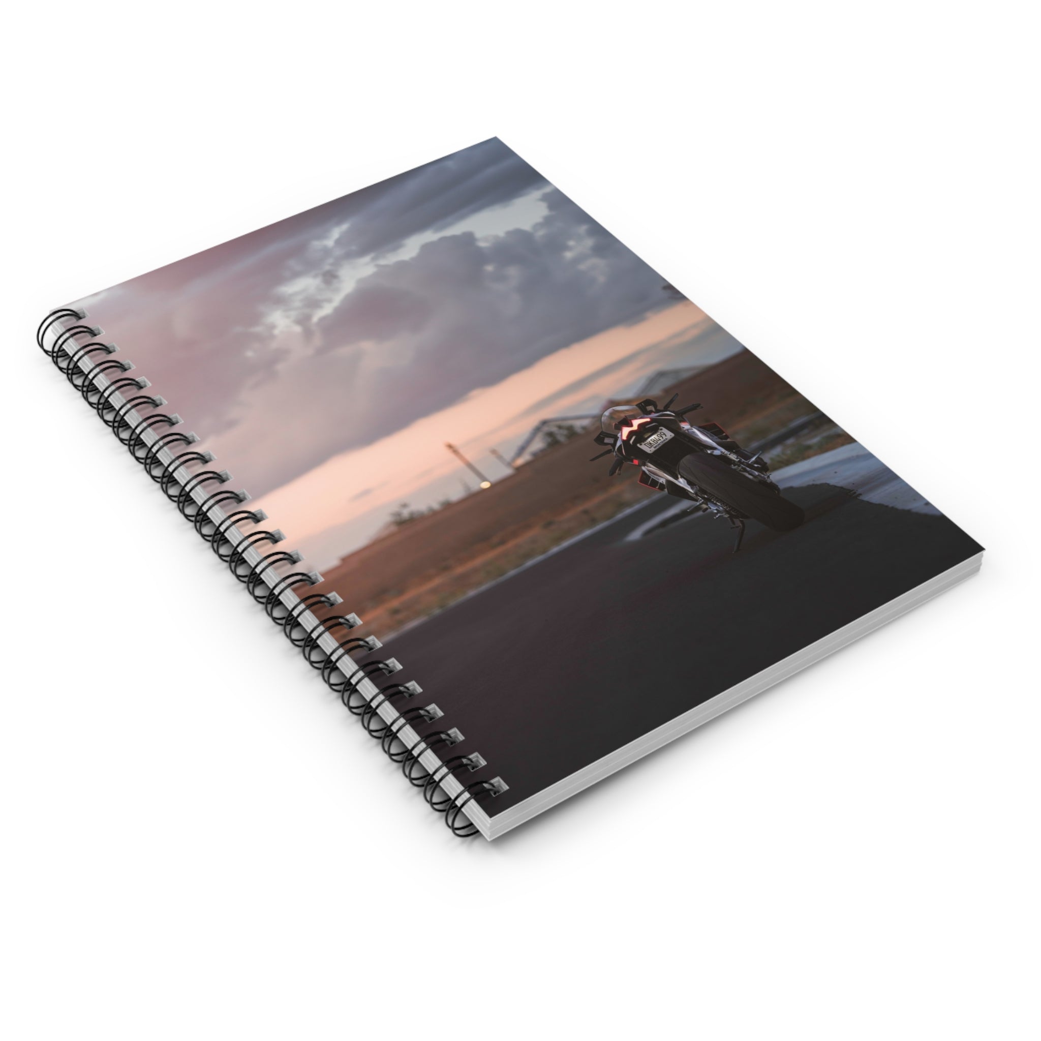 Aprilia RSV4 1100 Factory Motorcycle Spiral Notebook #008 - Throttle Designs