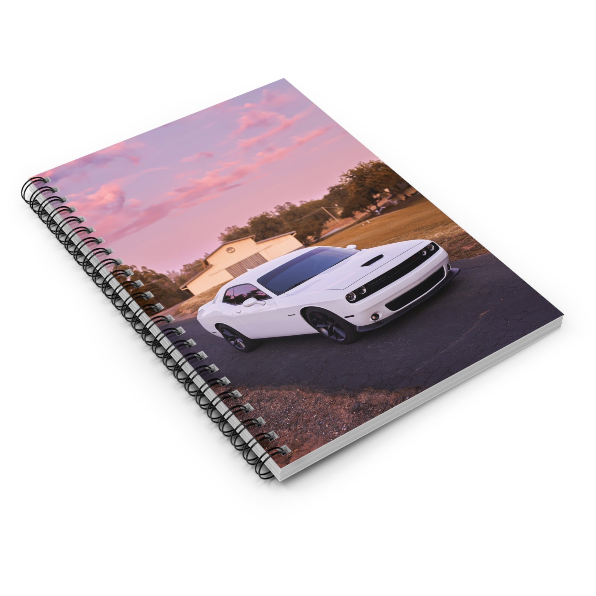 Dodge Challenger Automotive Spiral Notebook #006 - Throttle Designs