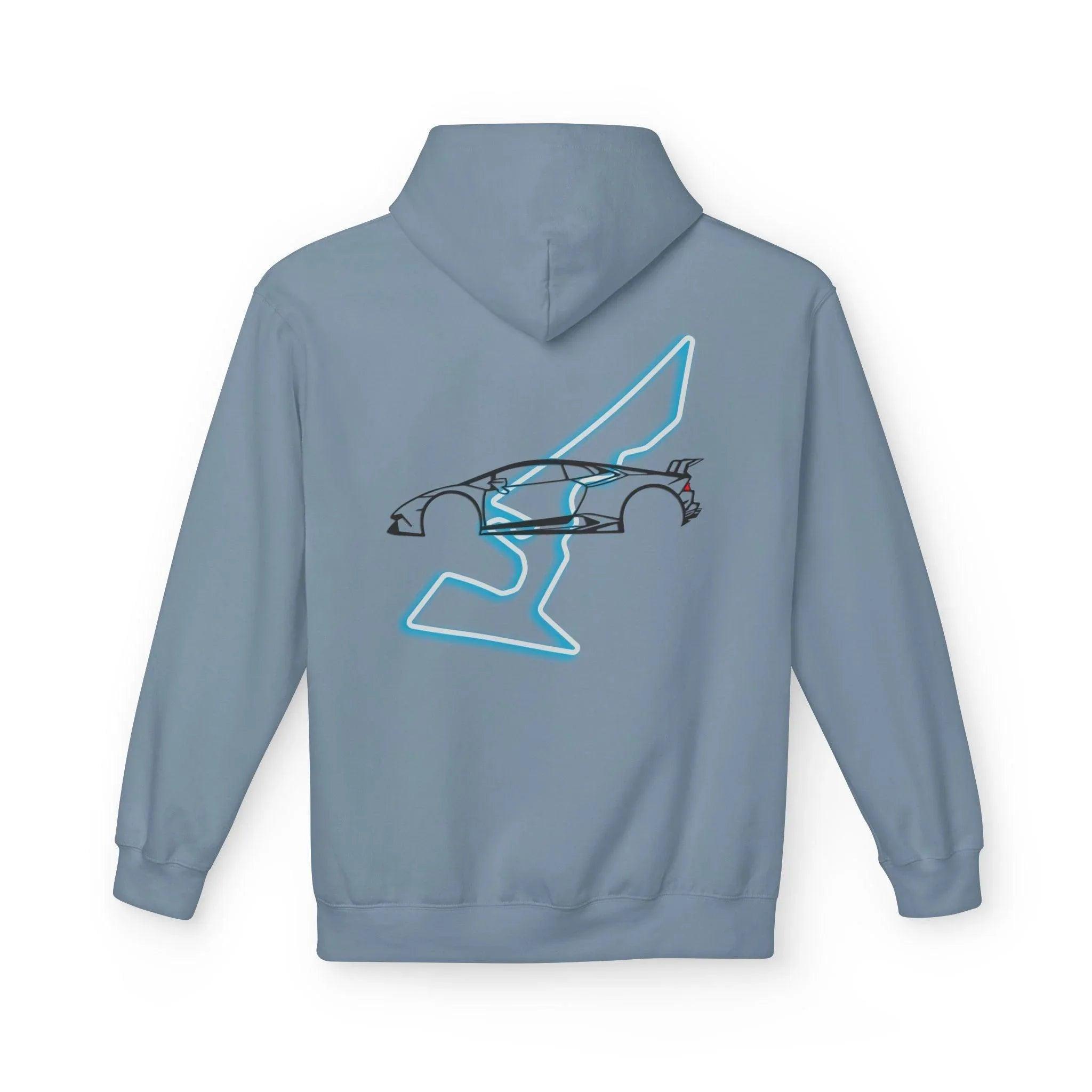 Circuit Of The Americas Huracan Performante Fleece Hoodie