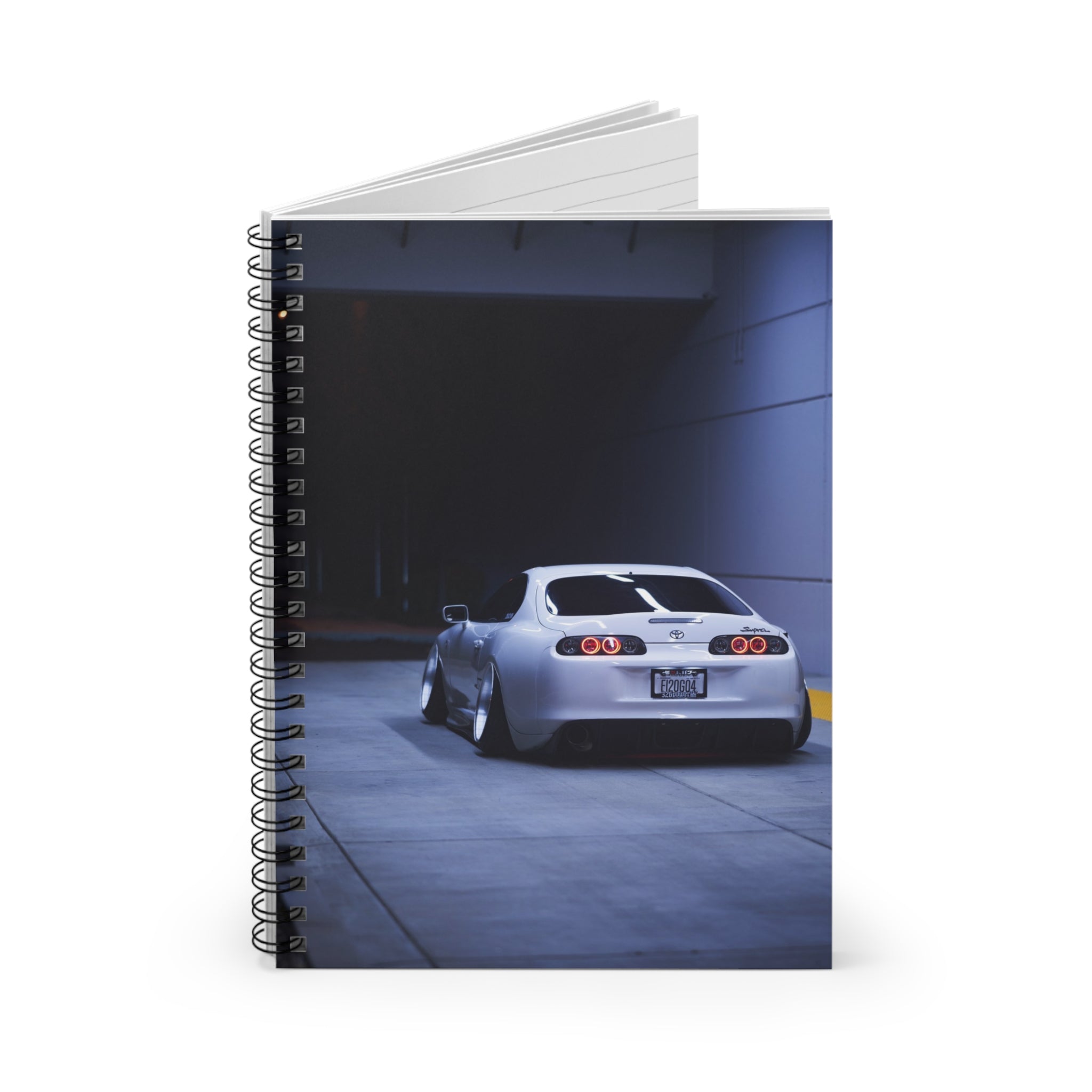 Toyota Supra Mk4 Automotive Spiral Notebook #006 - Throttle Designs