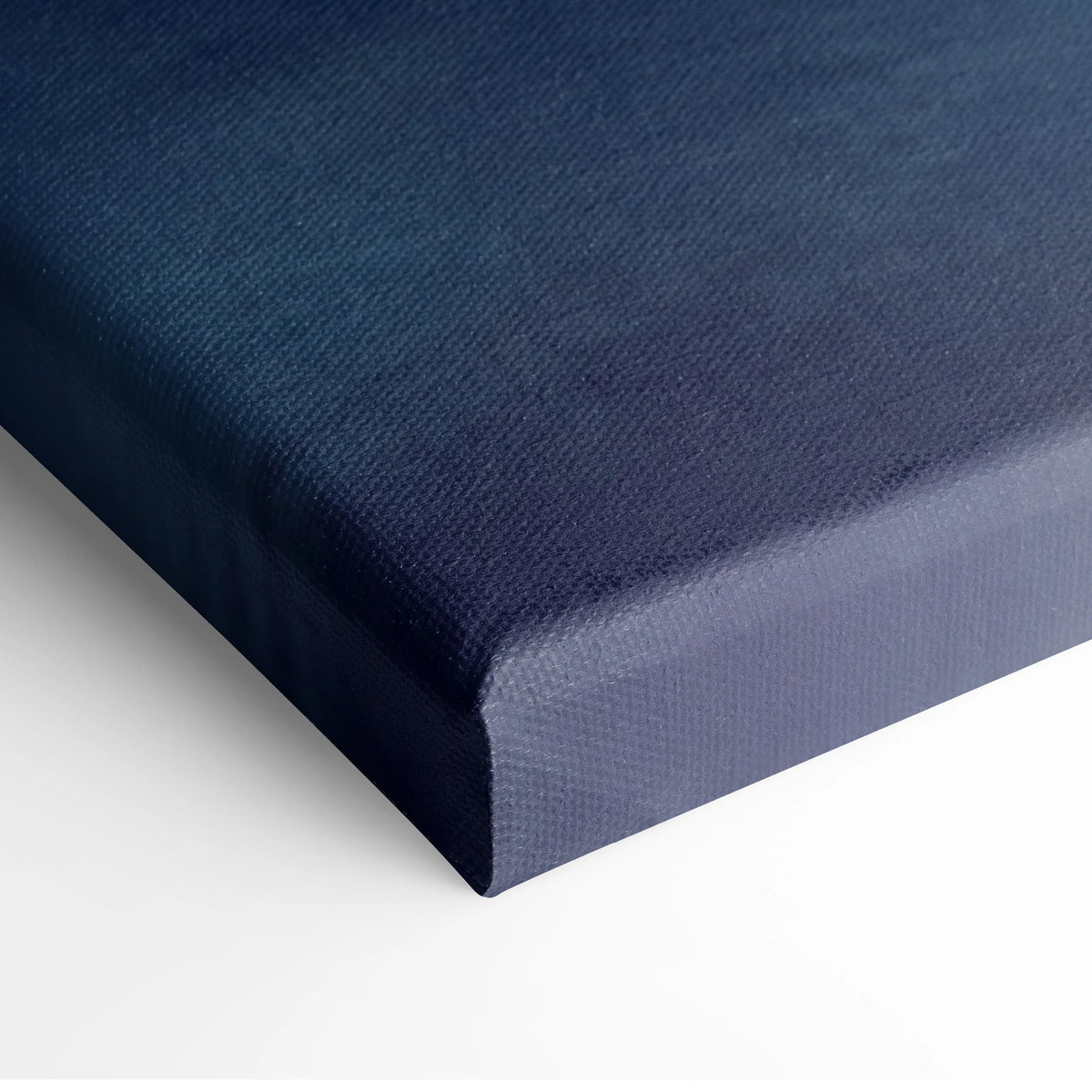 Deep navy canvas print with textured woven surface and raised edges inspired by porsche 911 gt2 rs premium wall decor