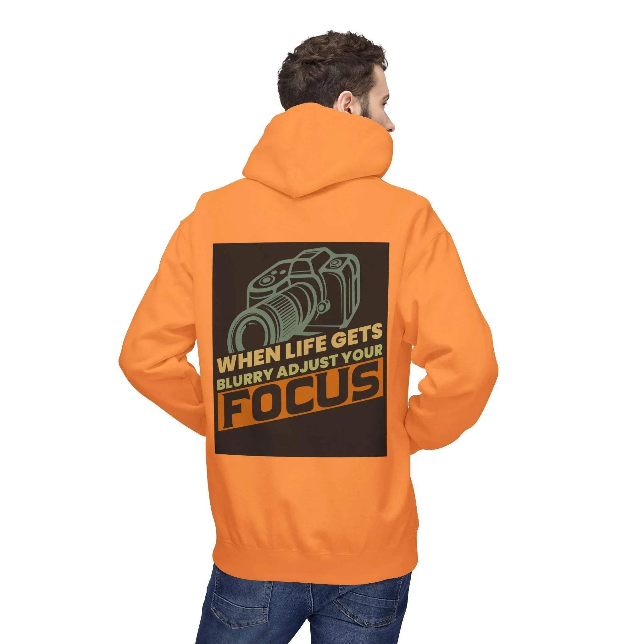 Ultimate Photographer's Fleece Hoodie: 'Adjust Your Focus' Comfort & Style