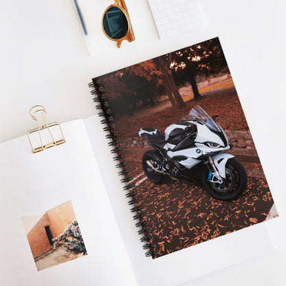 BMW S1000RR Motorcycle Spiral Notebook #019 - Throttle Designs