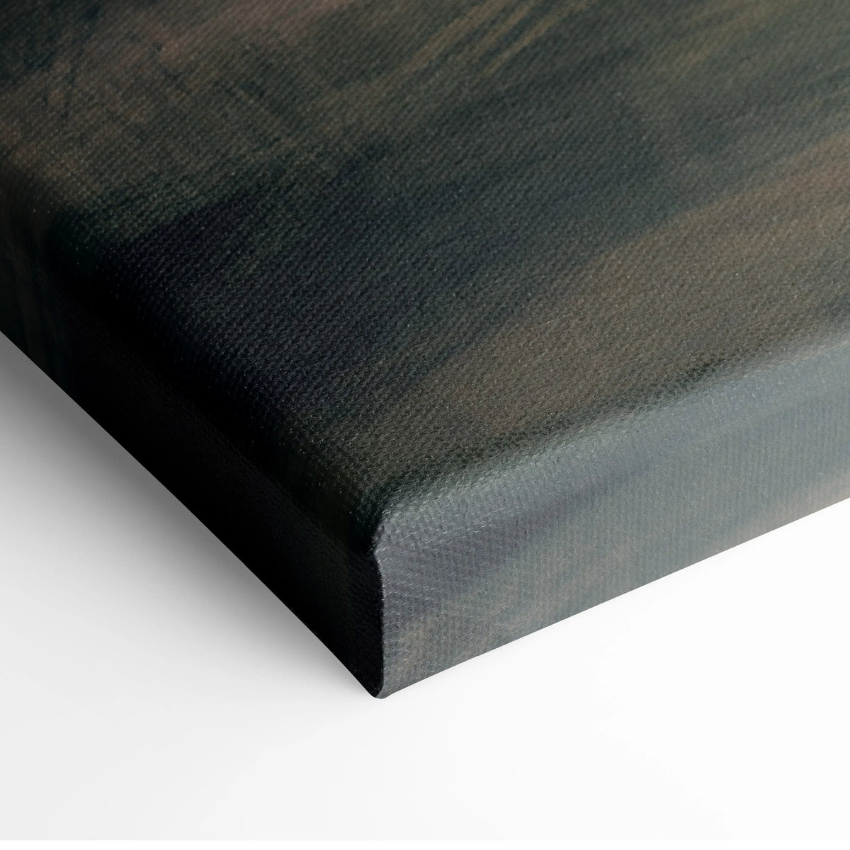 Nissan Skyline GT-R R32 inspired black canvas art with textured abstract gradient finish for automotive wall decor