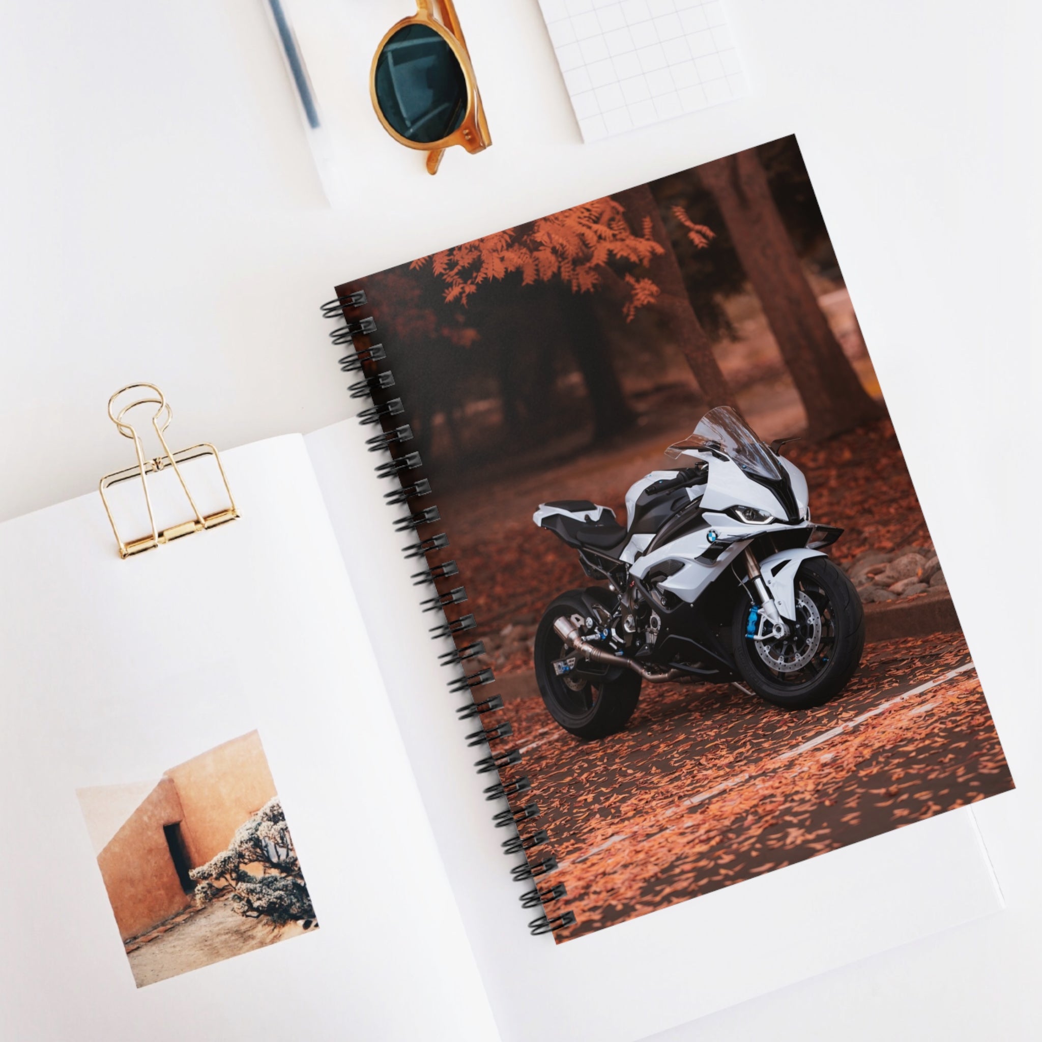 BMW S1000RR Motorcycle Spiral Notebook #018 - Throttle Designs