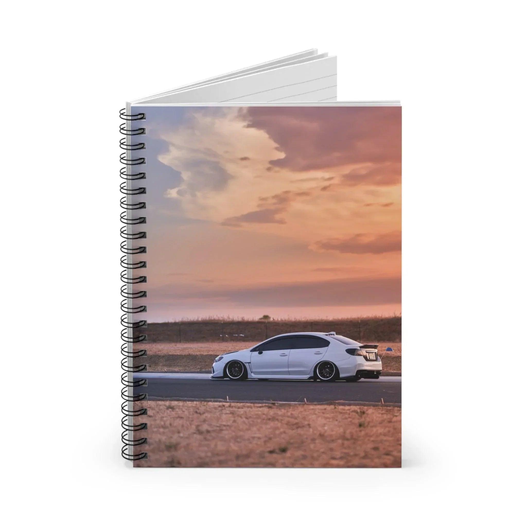 Subaru WRX Automotive Spiral Notebook #002 - Throttle Designs