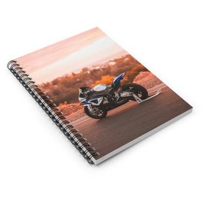 BMW S1000RR HP4 Motorcycle Spiral Notebook #005 - Throttle Designs