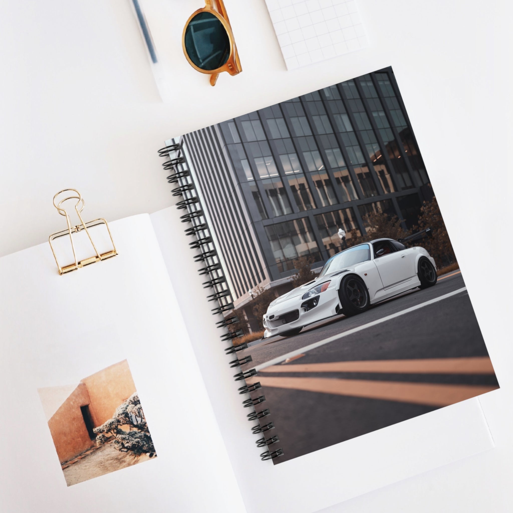 Honda S2000 Automotive Spiral Notebook #026 - Throttle Designs