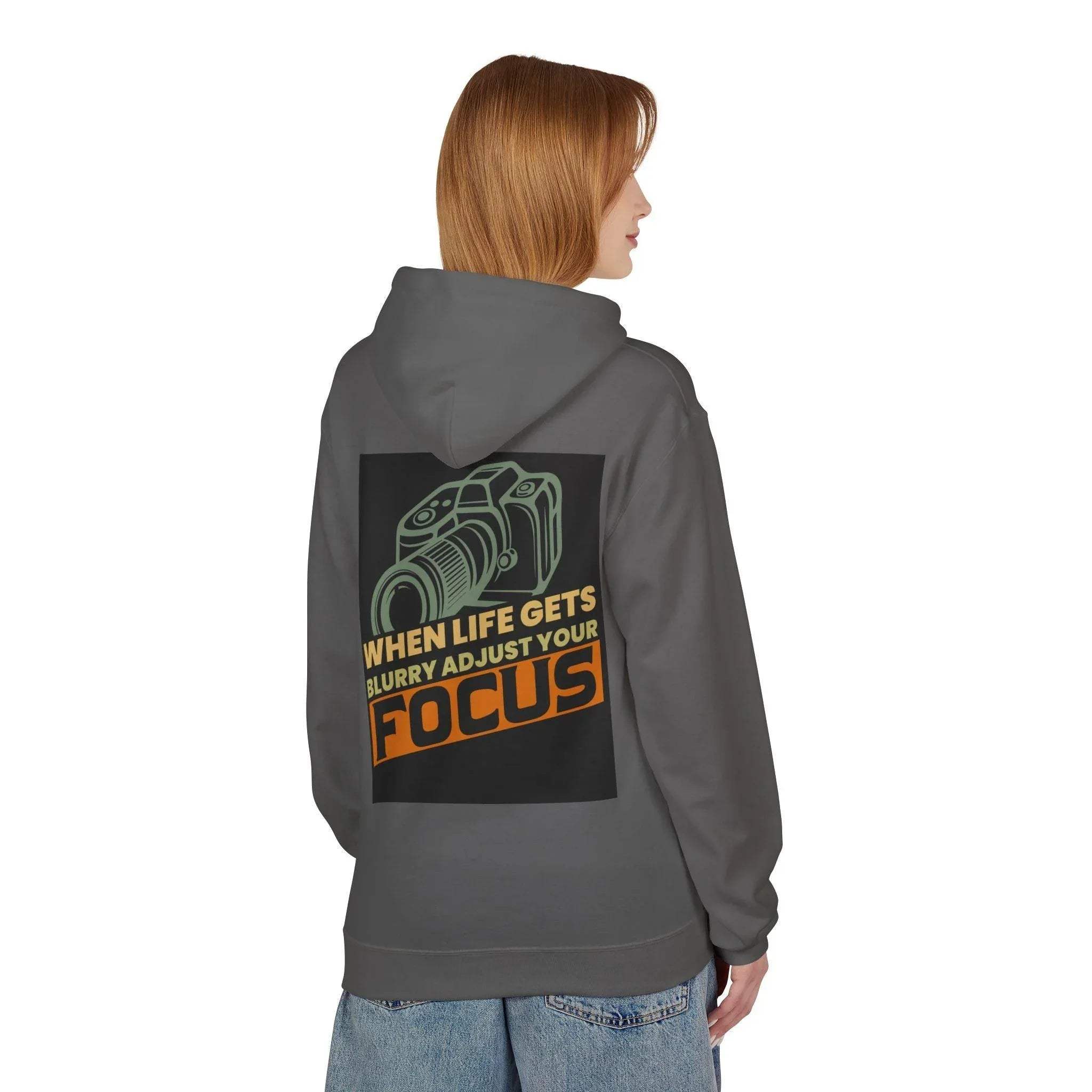 Ultimate Photographer's Fleece Hoodie: 'Adjust Your Focus' Comfort & Style