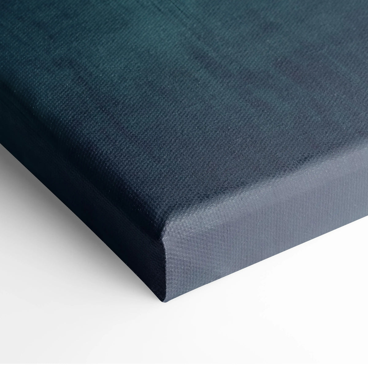 Dark teal woven canvas with textured surface and raised edges in nissan skyline gt-r r34 twin turbo racing wall art