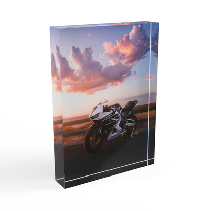 Honda CBR600RR Motorcycle Acrylic Photo Block #005 - Throttle Designs