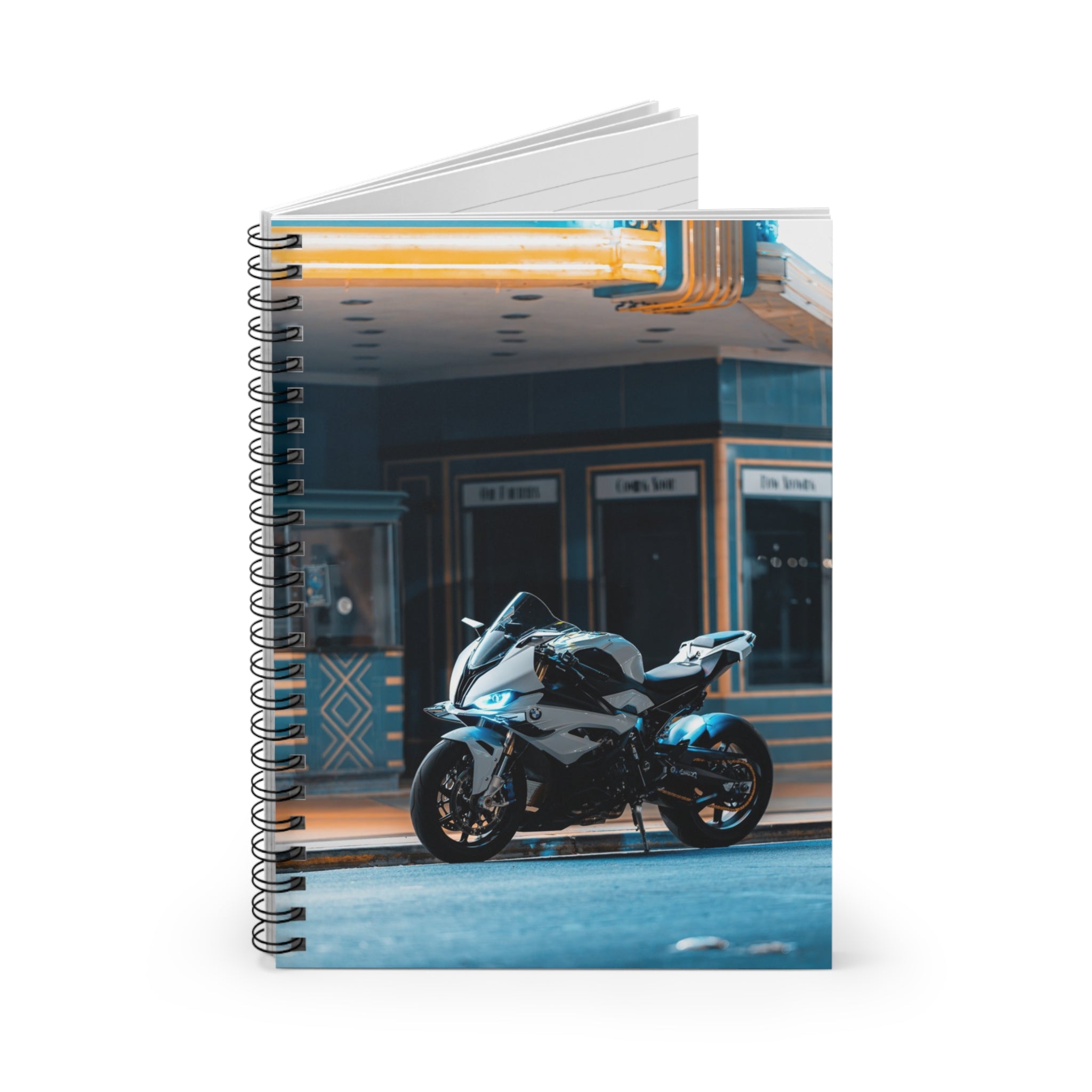 BMW S1000RR Motorcycle Spiral Notebook #088 - Throttle Designs