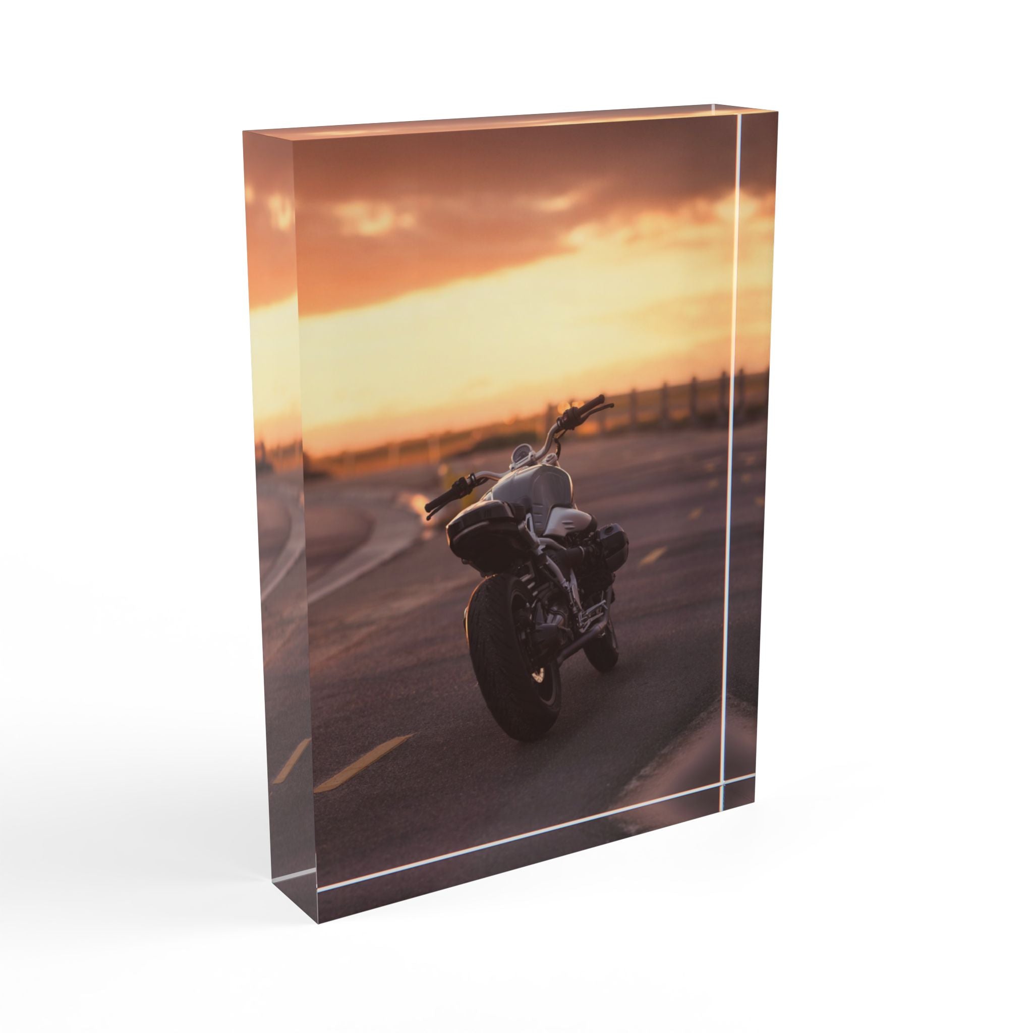 BMW R Nine T Motorcycle Acrylic Photo Block #005 - Throttle Designs