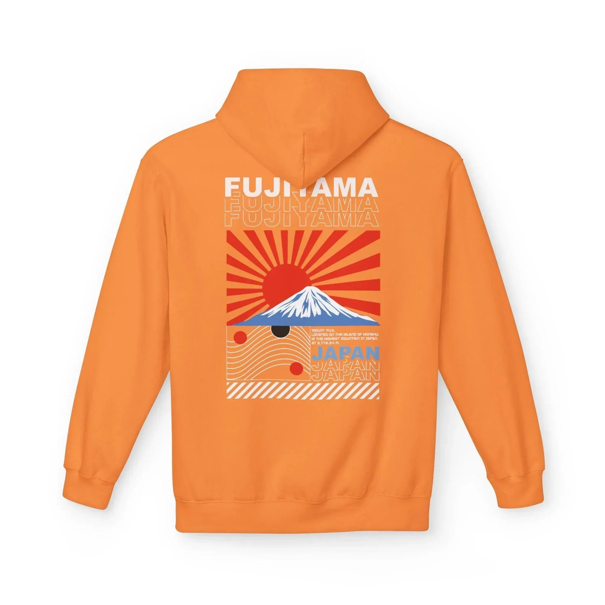 Fujiyama Japan Streetwear Cozy Fleece Hoodie - Ultimate Comfort & Style