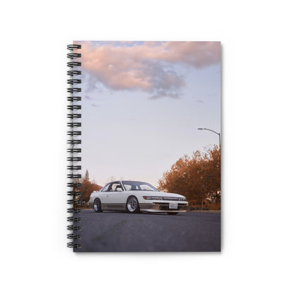 Nissan 240sx S13 Silvia Automotive Spiral Notebook #006 - Throttle Designs