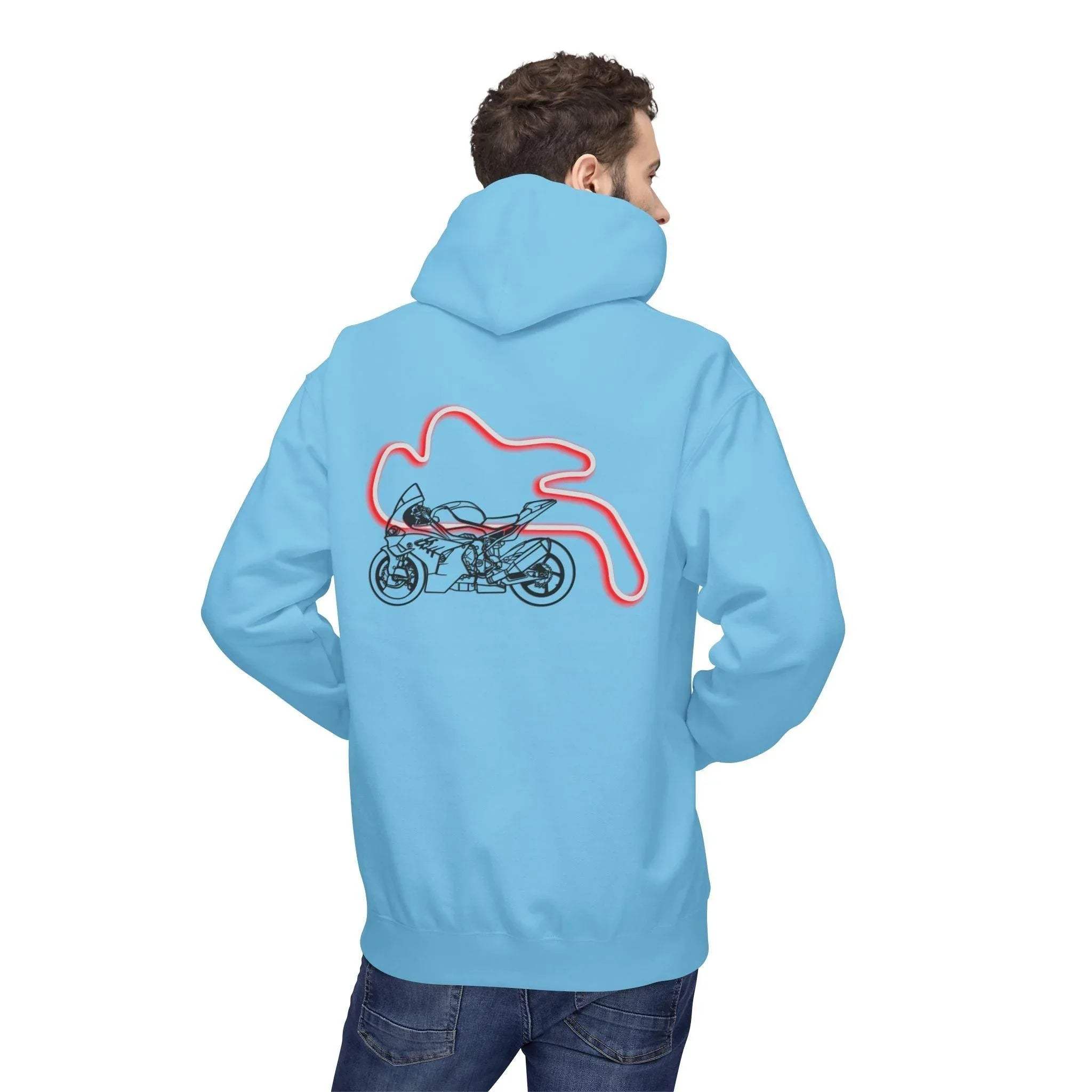 BMW Inspired M1000RR Phillip Island Fleece Hoodie Limited Edition for Fans