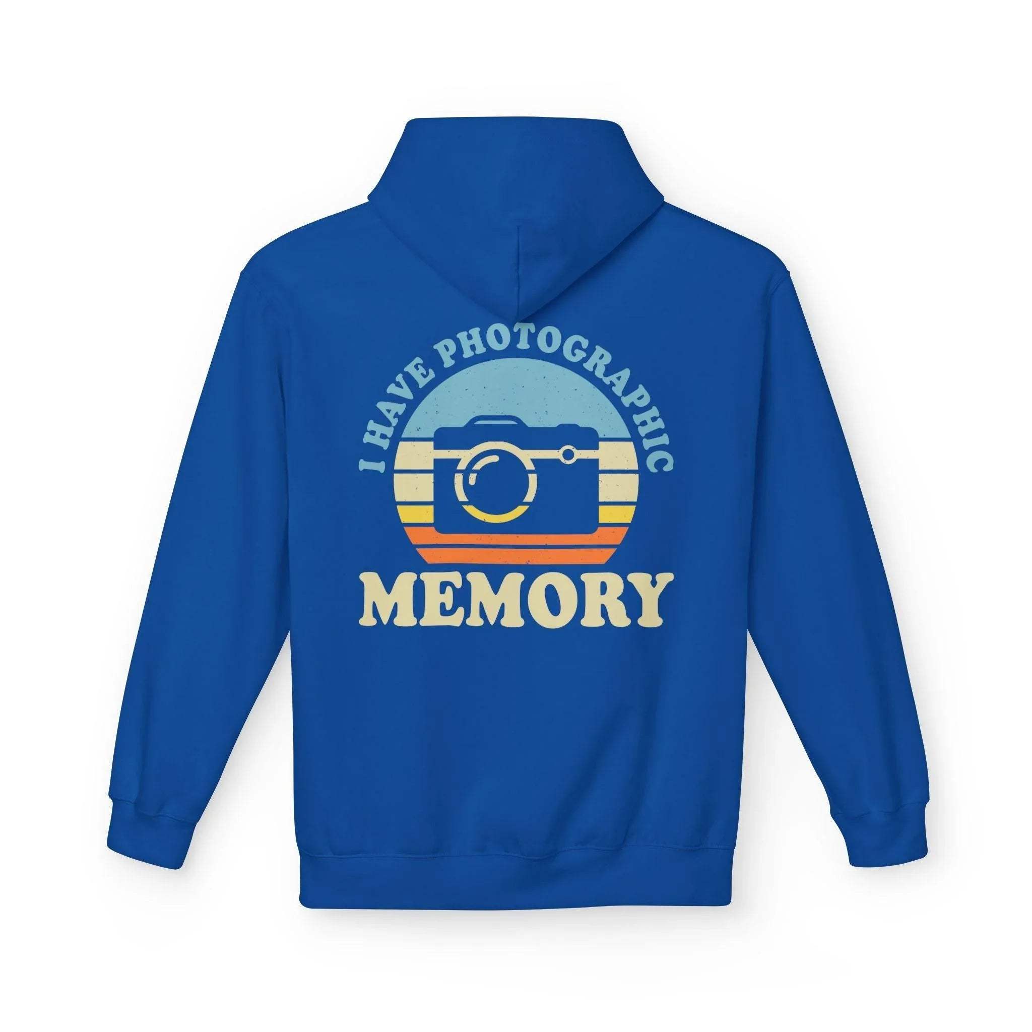 Ultimate Comfort "Photographic Memory" Fleece Hoodie for Photographers