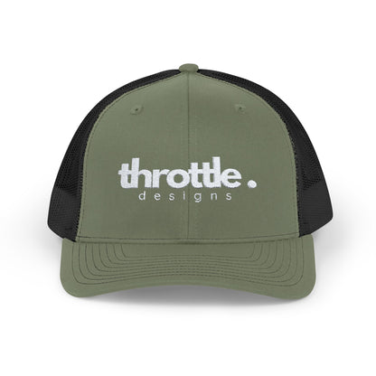 Premium Logo Snapback Cap - Throttle Designs