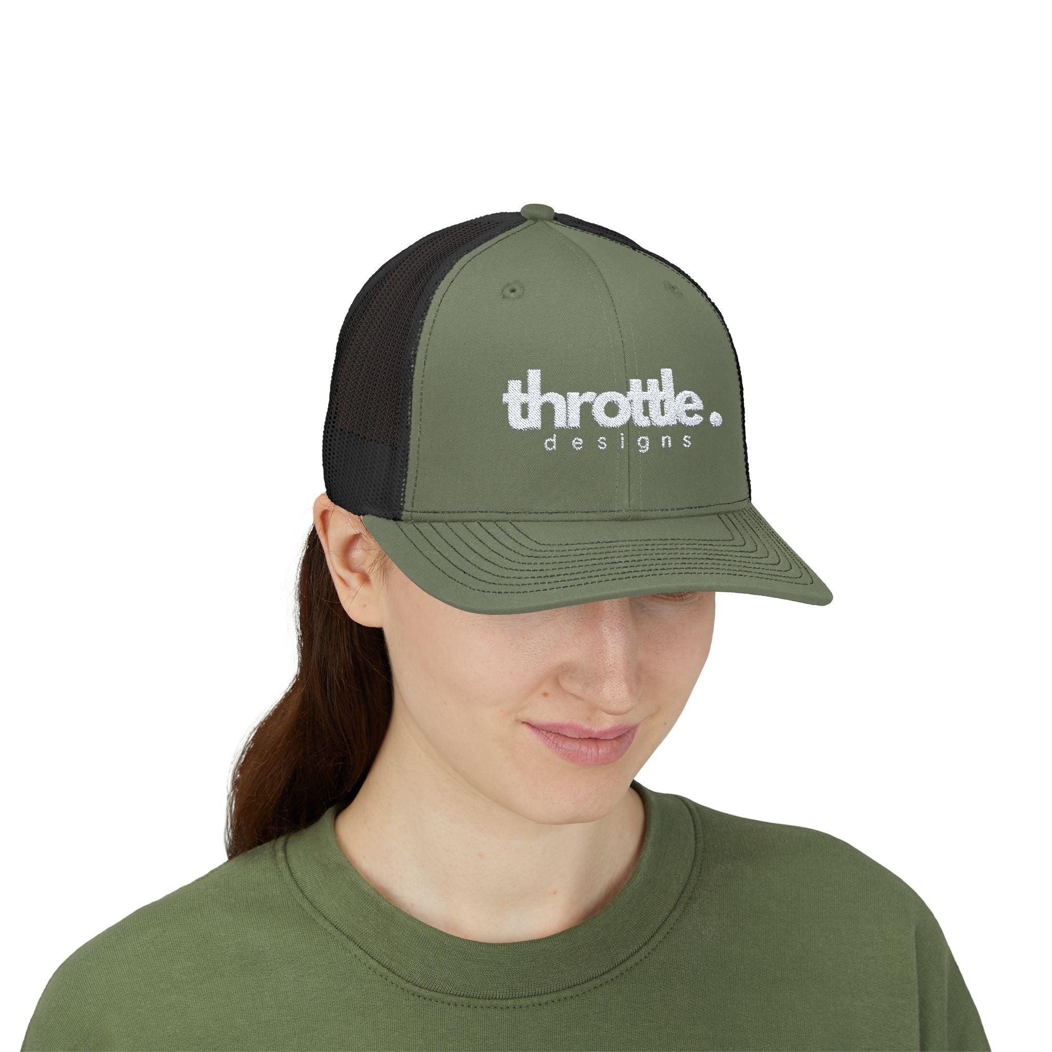 Premium Logo Snapback Cap - Throttle Designs