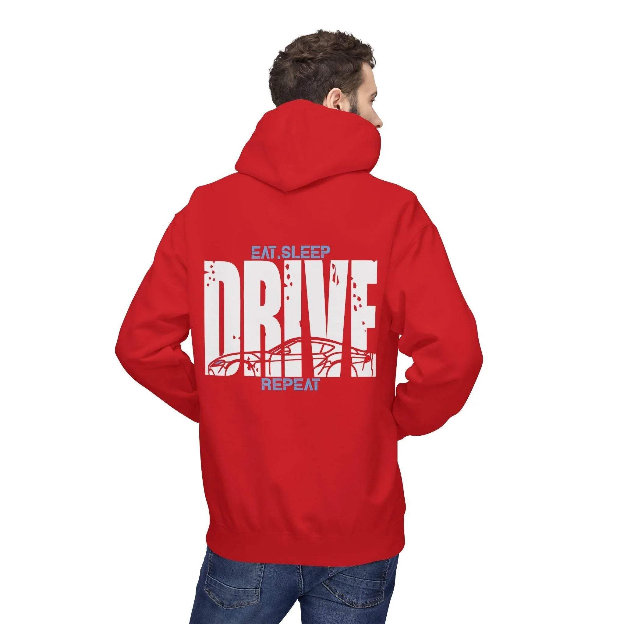 MK5 Toyota Supra DRIVE Comfort Fleece Hoodie for Car Enthusiasts