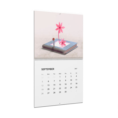 2027 Contemporary Art Wall Calendar – Abstract Artwork, Modern Designs & Creative Art Collection