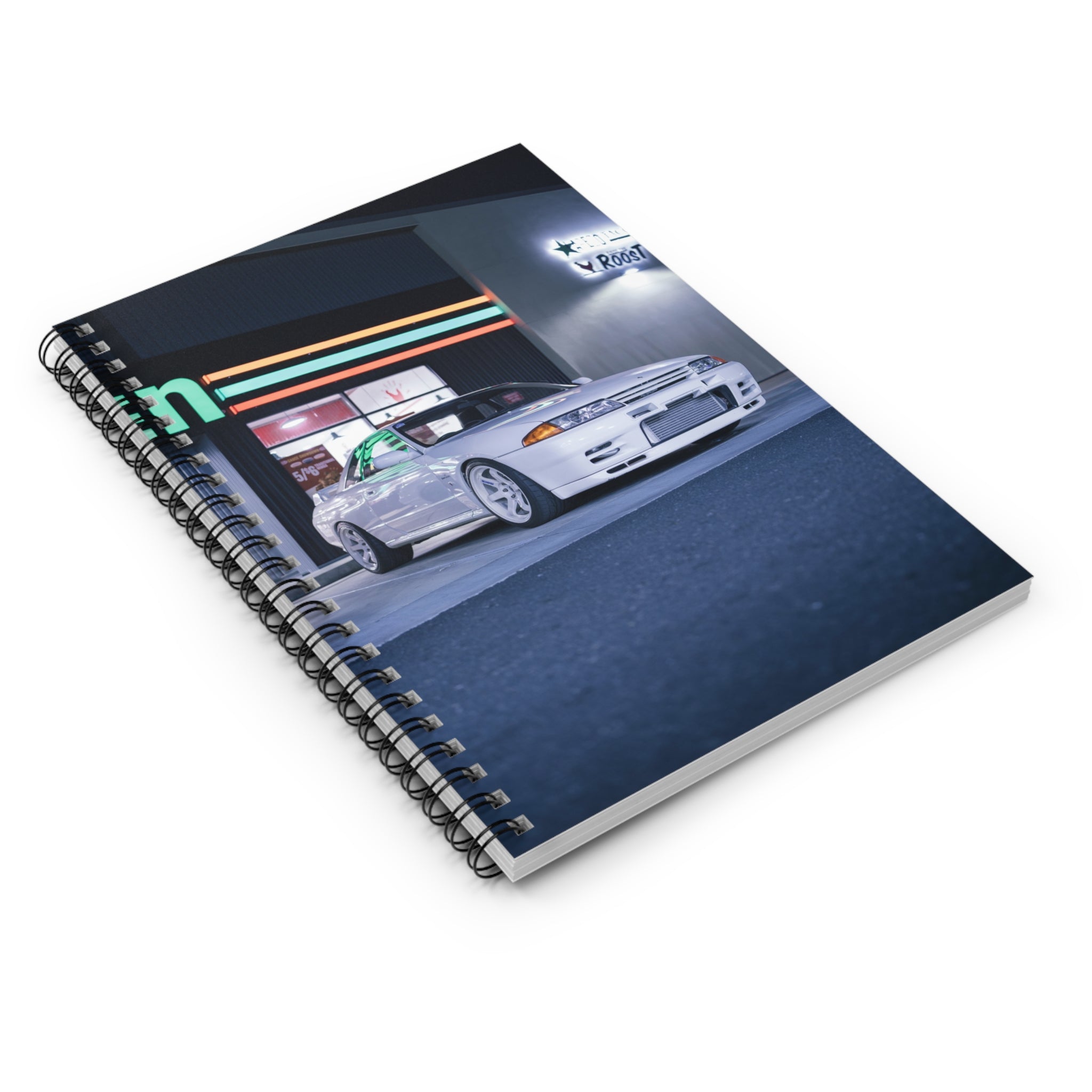 Nissan GTR R32 Automotive Spiral Notebook #002 - Throttle Designs