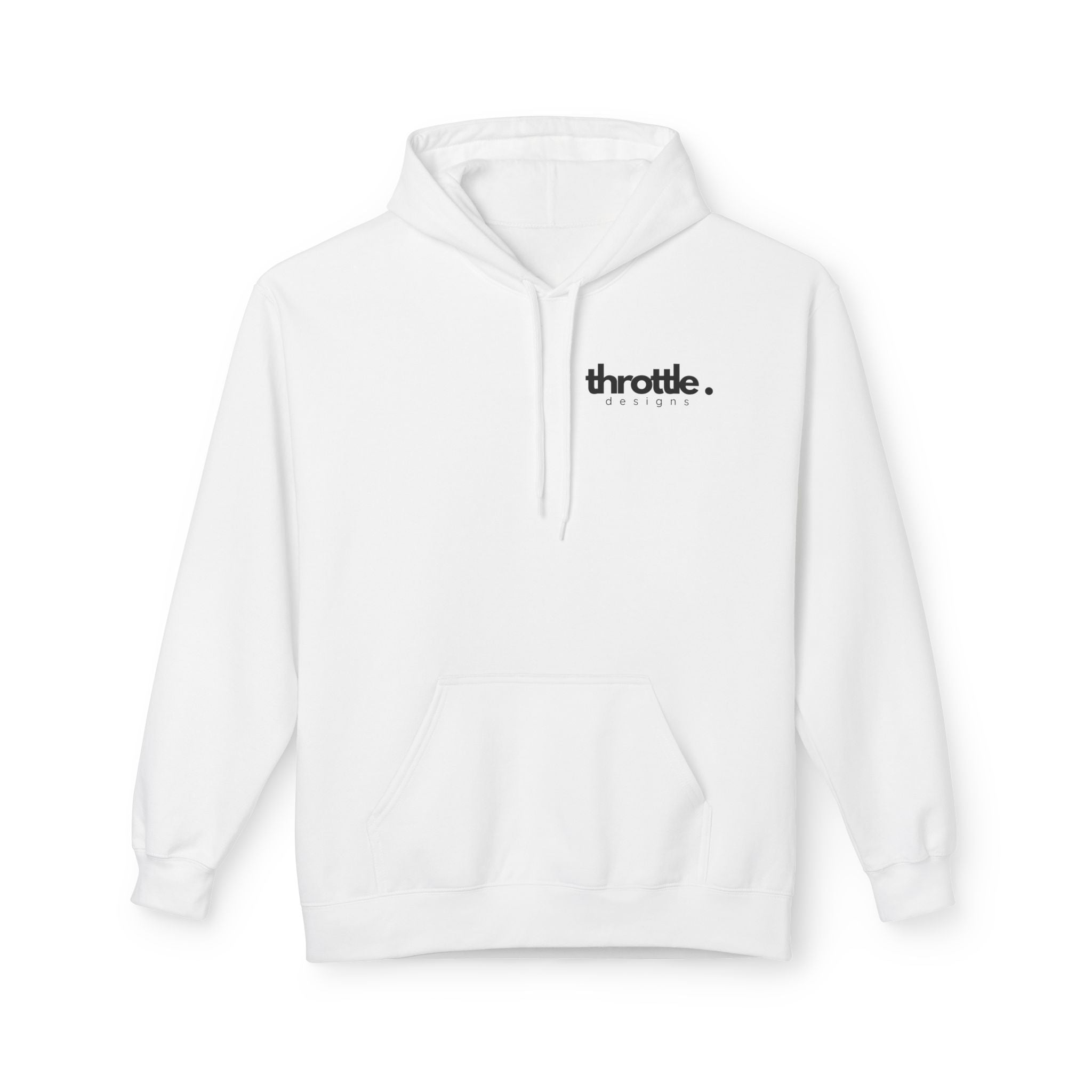 Rickroll QR Code Fleece Hoodie - Fun & Cozy Surprise Apparel - Throttle Designs