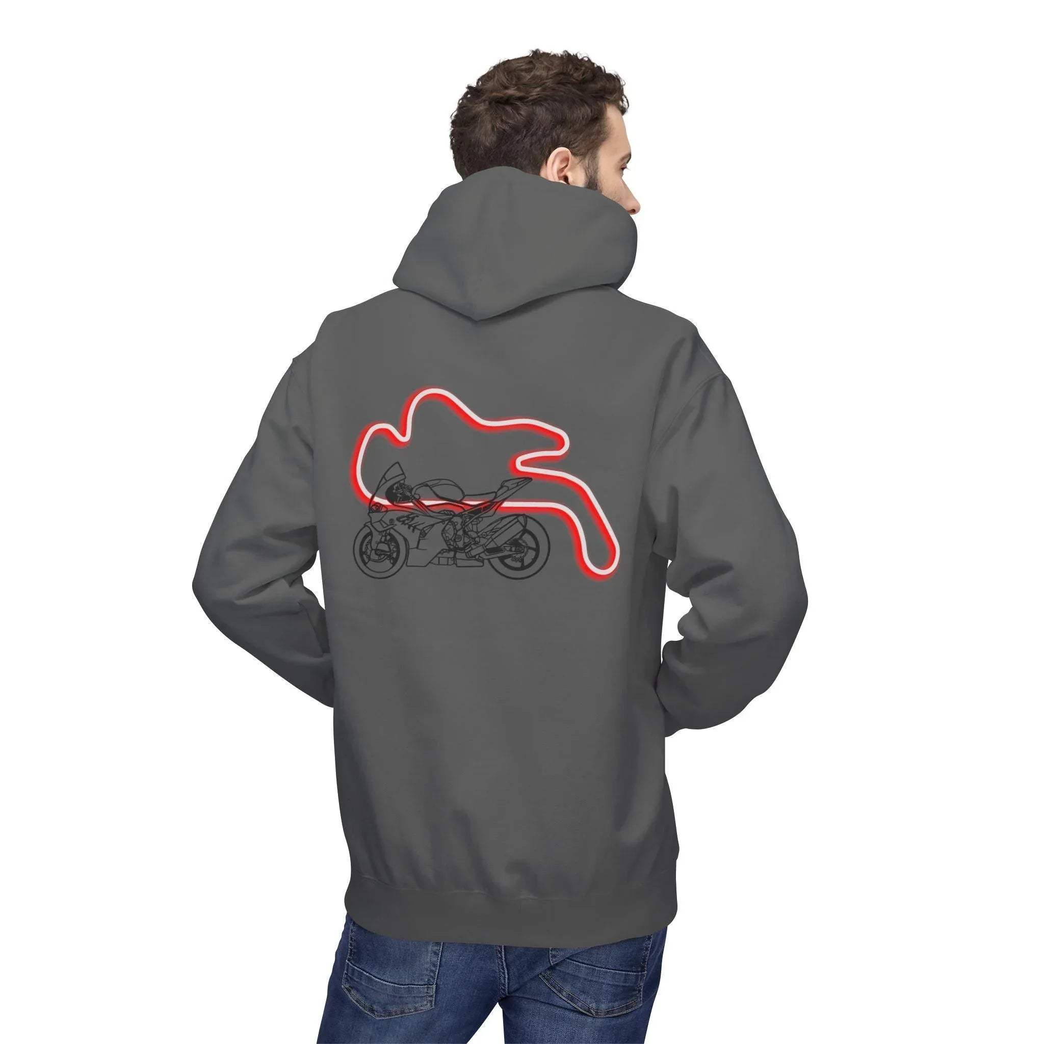 BMW Inspired M1000RR Phillip Island Fleece Hoodie Limited Edition for Fans