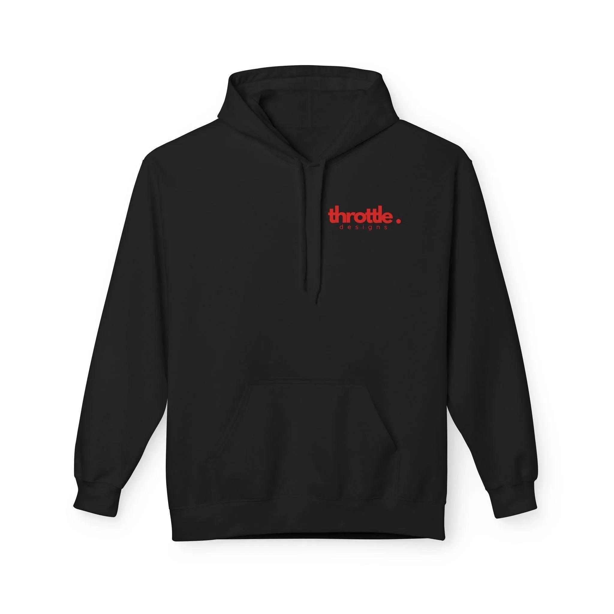 BMW Inspired S1000RR Monza Italia Fleece Hoodie Red Edition for Riders