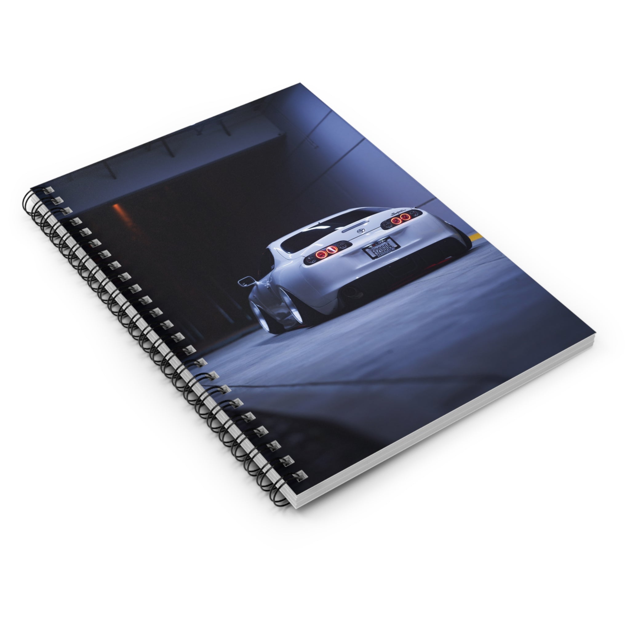 Toyota Supra Mk4 Automotive Spiral Notebook #007 - Throttle Designs