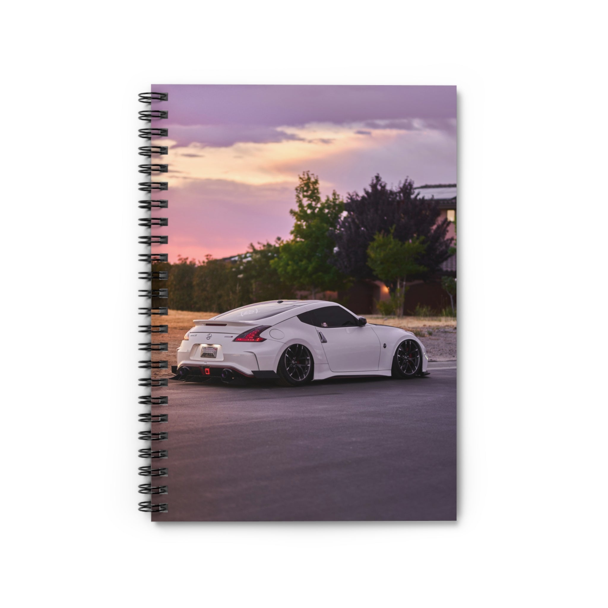 Nissan 370z Automotive Spiral Notebook #006 - Throttle Designs