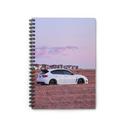 Subaru WRX STI Automotive Spiral Notebook #008 - Throttle Designs