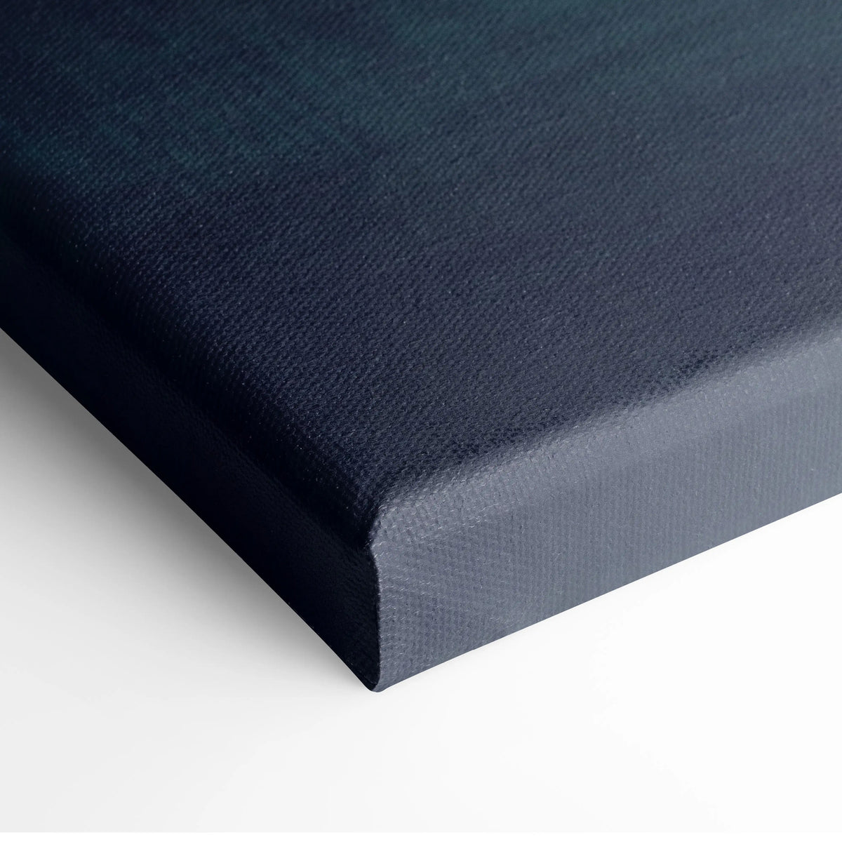 Dark navy canvas print with textured woven surface and raised edges featuring toyota mk4 supra inspired jdm sports car art